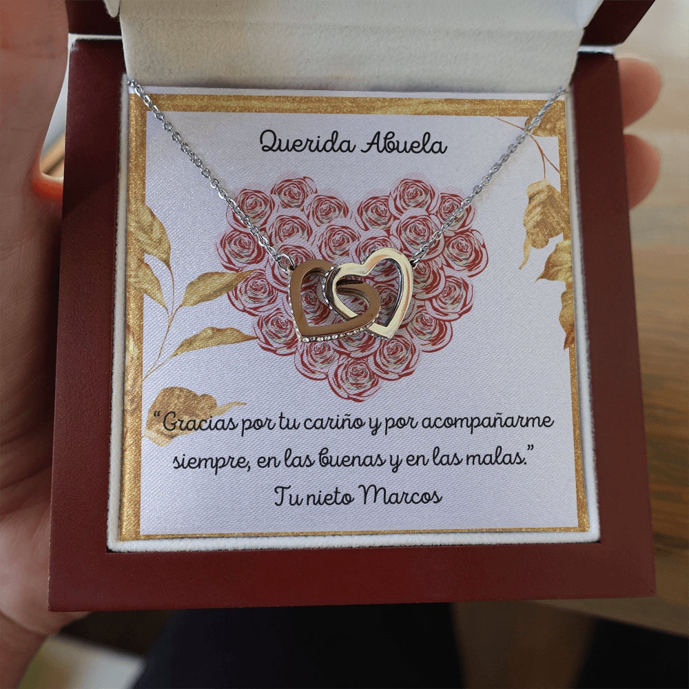 Collar Para La Mejor Abuela - Personificado Para Ella - Compra Lindo Regalo Para Abuelita