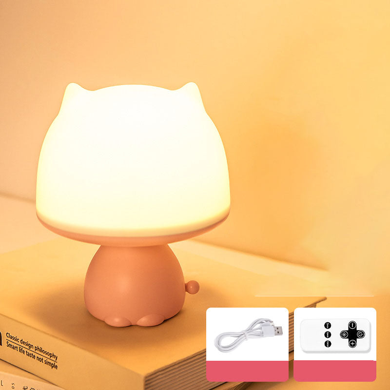 Remote Control Night Light Rechargeable Bedroom Bedside Confinement Newborn Baby Special Baby Breastfeeding Eye Care Sleeping Lamp