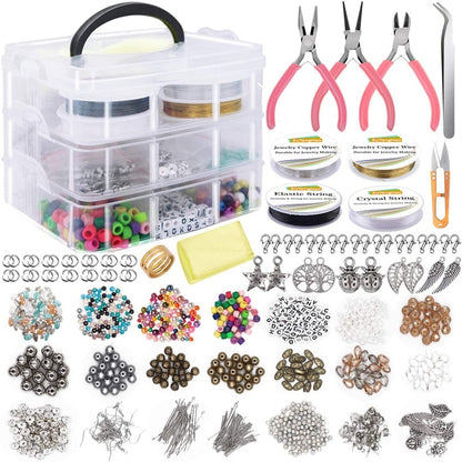 Genstone Complete DIY Kit - 1171pcs crystal beads Plus Tools
