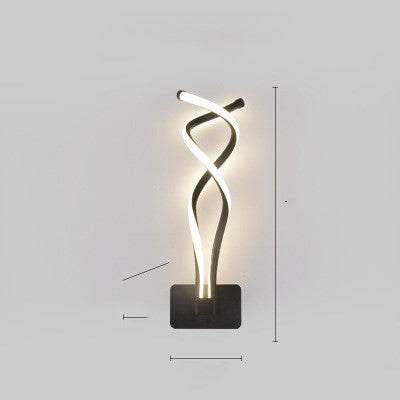led wall lamp nordic minimalist bedroom bedside lamp - Free Shipping!