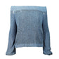 Beautiful Blue Moon Sweater - Casual long sleeve