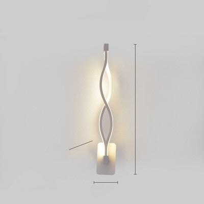 led wall lamp nordic minimalist bedroom bedside lamp - Free Shipping!