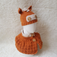 New children's hat European and American small animal Hummer hat bib two-piece autumn and winter big children's wool hat