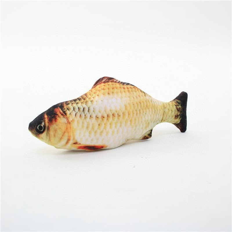 Something is Fishy here! Cutest Realistic Cat Electronic Toy Fish - It Jumps!
