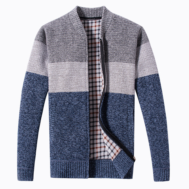 Men's elegant knitted jacket