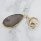 Wedding & Events Personalized Natural Agate Stone Pendant