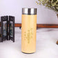 Hand Crafted Bamboo Cup - Stainless Steel  - 360ml (12.17oz)