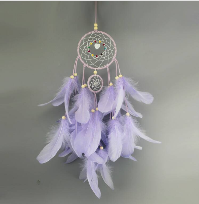 Purple Handmade Dreamcatcher