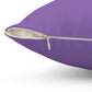 Sleepy Purple Pillow Case - Spun Polyester Square Pillow Case
