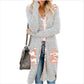 Women's Loose Solid Color Knit Sweater Women's Coat
