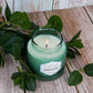 Scented candles (eucalyptus)