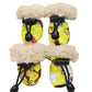 Keep Your Cute Dog Warm this Winter - 4 Piece Set / Winter Rain Boots Soft Sole Dog Shoes